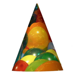Chapéu De Festa Design do Partido Colorido dos Balões