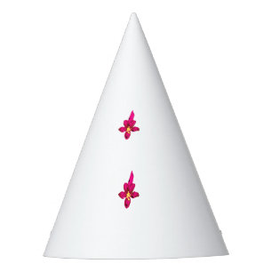 Chapéu De Festa Design, Dourado claro, vermelho púrpura