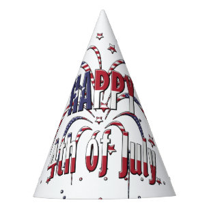 Chapéu De Festa Dia da Independência dos EUA Feliz 4 de julho