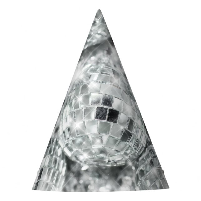 Chapéu De Festa Disco Balls Glam #1 #retro #wall #art (Frente)