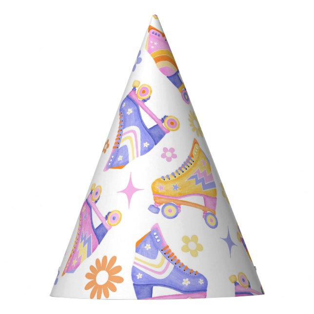 Chapéu De Festa Disco de Rastreamento do Cilindro Retro (Frente)