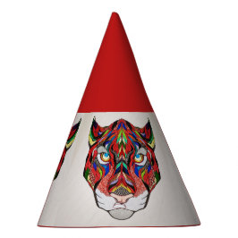 Chapéu de festa do tigre