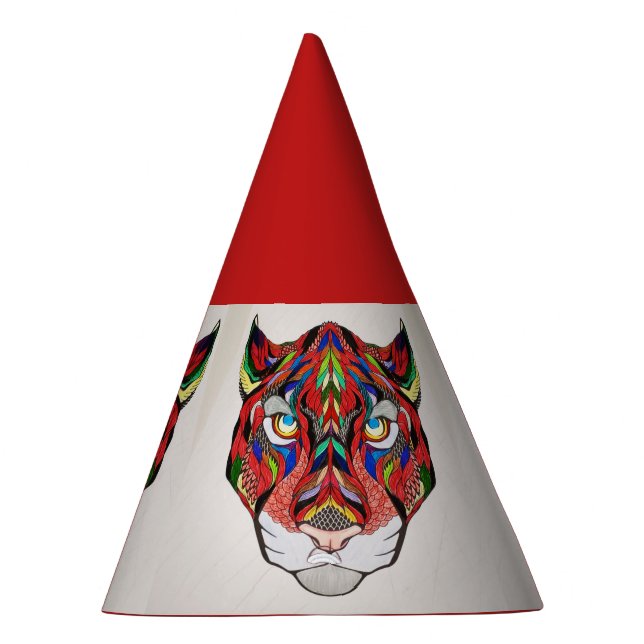 Chapéu de festa do tigre (Direita)