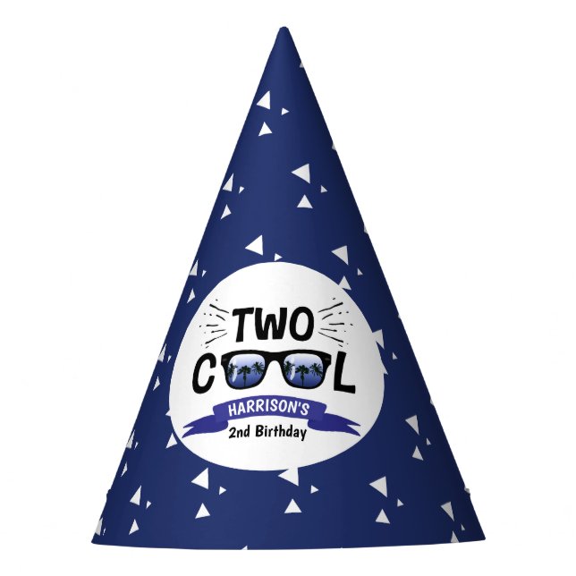Chapéu De Festa Dois segundos aniversários Legal (Frente)