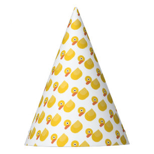Chapéu De Festa Ducky de Borracha Amarela do Partido da Celebraç
