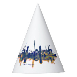 Chapéu De Festa Duisburg Skyline