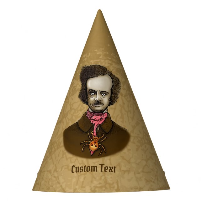Chapéu De Festa Edgar com Inseto Dourado (Frente)