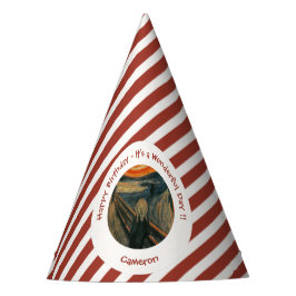 Chapéu De Festa Edvard Munch A Coleção De Itens Da Parte Do Gritar