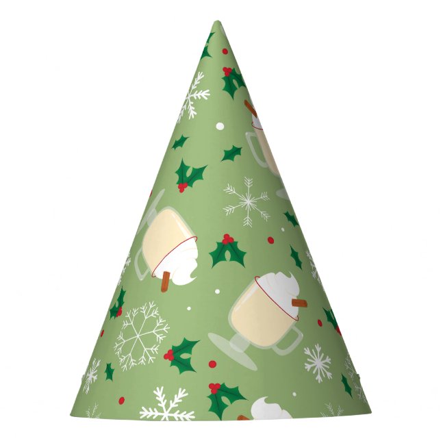 Chapéu De Festa Eggnog (Frente)