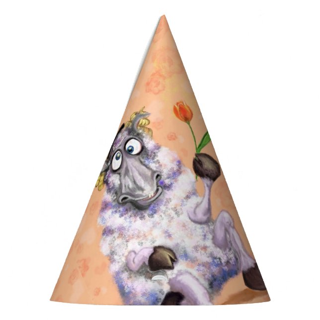 Chapéu De Festa Em Love Ram - Romântico - Adicione Seu Texto / Nom (Esquerda)