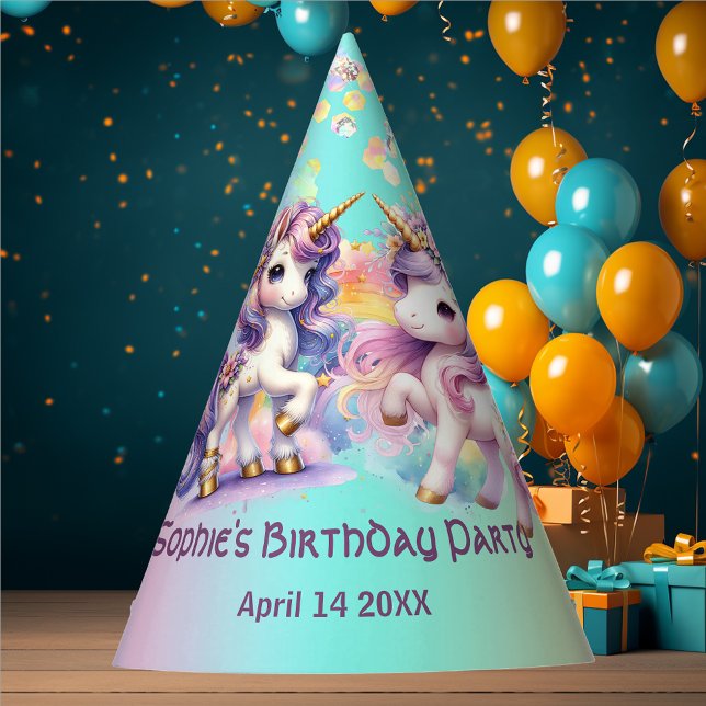 Chapéu De Festa Encantando Unicórnio (Criador carregado)