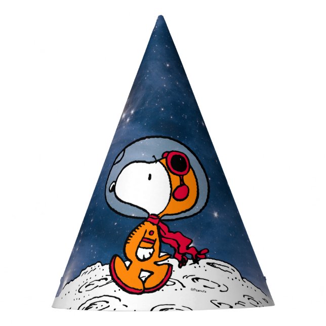 Chapéu De Festa ESPAÇO | Astronauta do Snoopy (Frente)
