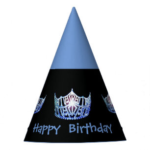 Chapéu De Festa Estilo americano Girls Crown Party Hat
