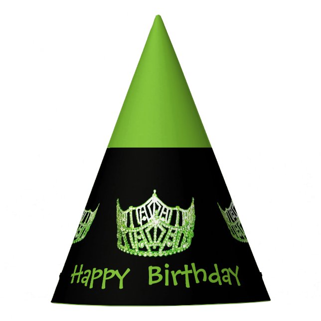 Chapéu De Festa Estilo americano Girls Crown Party Hat (Frente)