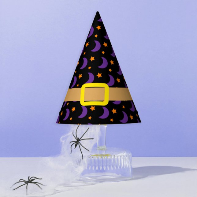 Chapéu De Festa Estrelas de bruxas e magos (Criador carregado)