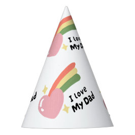 Chapéu De Festa Eu Amo Meu Pai