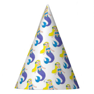 Chapéu De Festa Faça uma Festa de aniversário de Splash Nadando Se