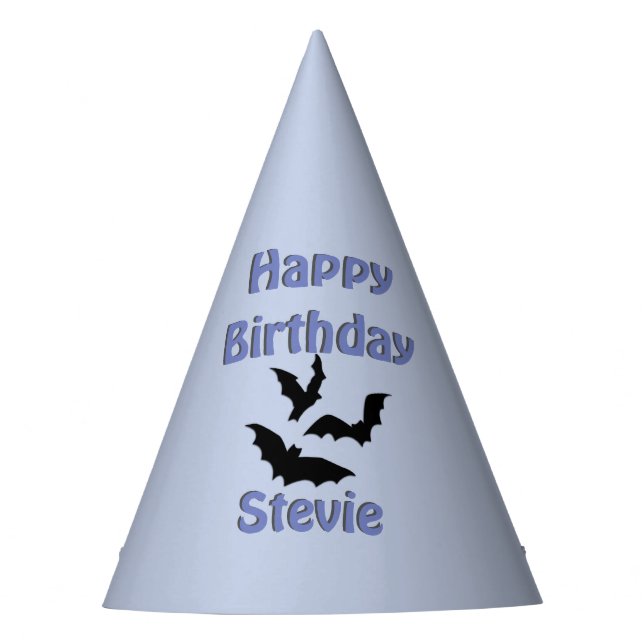 Chapéu De Festa Feliz Aniversário Bat Hat (Frente)