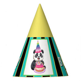 Chapéu De Festa Feliz aniversário de Panda