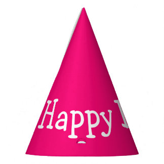 Chapéu De Festa Feliz aniversário rosa