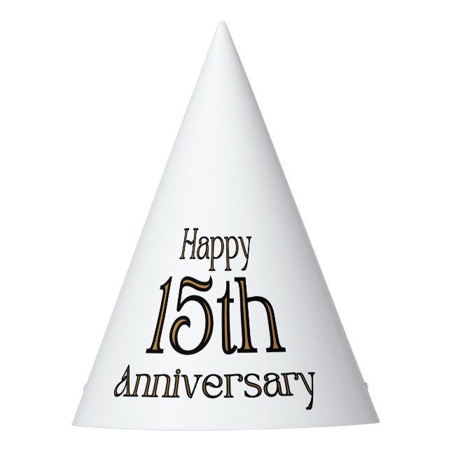 Chapéu De Festa Feliz Hábito da Festa do 15 (Frente)