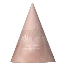 Feliz Natal - Rosa Dourada Garota de Vidro