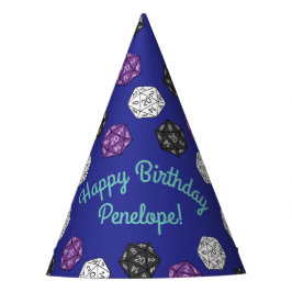 Chapéu De Festa Festa de Aniversário de criança de 20 DND Games de