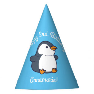 Chapéu De Festa Festa de Aniversário de criança de inverno de Pi