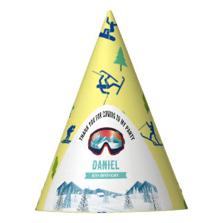 Chapéu De Festa Festa de aniversário de esqui Snowboard