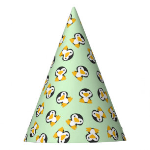 Chapéu De Festa Festa de aniversário de pinguim verde