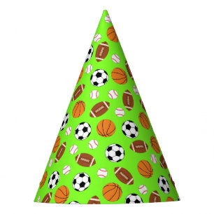 Chapéu De Festa Festa de aniversário desportiva, crianças, corcu
