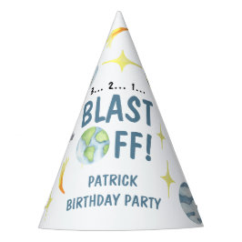 Chapéu De Festa Festa de Aniversário Espacial de Astronauta