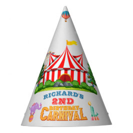 Chapéu De Festa Festa de Aniversário Infantil Tema Circo Carnaval