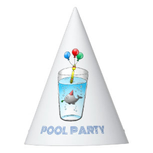 Chapéu De Festa Festa de Aniversário na Piscina