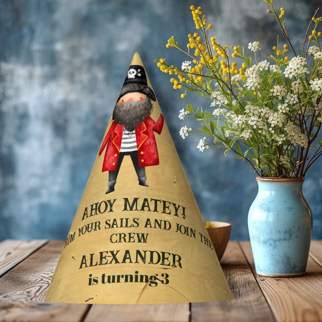 Chapéu De Festa Festa de aniversário Pirata (Criador carregado)