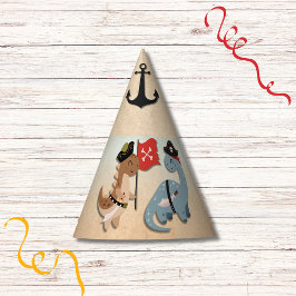 Chapéu De Festa Festa de aniversário Pirata De Dinossauro, Twin Bo