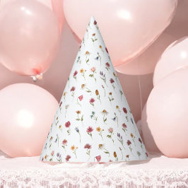 Chapéu De Festa Festa de aniversário Selvagem de Tema de Flor Selv