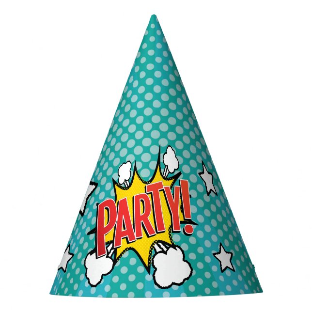 Chapéu De Festa FESTA DE BD! Boné (Frente)