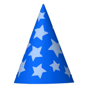 Chapéu De Festa Festa de Estrelas Azuis Magicais