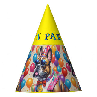 Chapéu De Festa Festa de vamos! Amarelo-quente