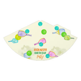 Chapéu De Festa Festa Desportiva Pickleball em Aquarela Pensava An