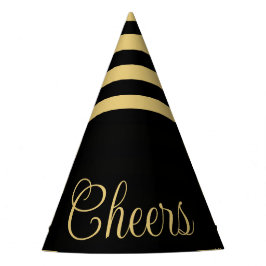 Chapéu De Festa Festa Dourada do Partido dos Vivos de Ano Novo