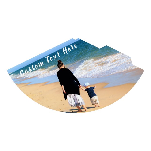 Chapéu De Festa Festa personalizada de papel fotográfico que suas  (Frente)