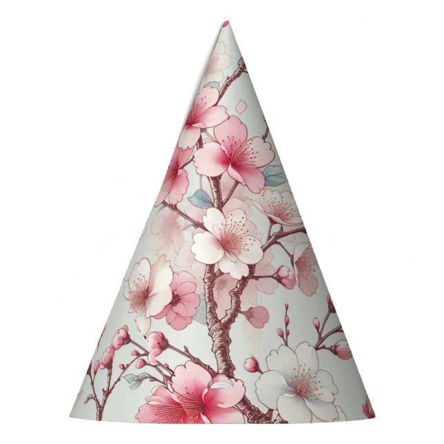 Chapéu De Festa Flor de Cerejeira (Esquerda)