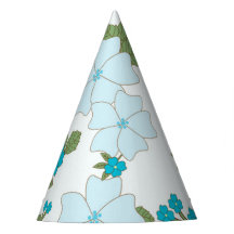 Flores Azuis, Padrão Floral, Padrão De Flores