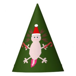 Chapéu De Festa Fofo de Natal Axolotl
