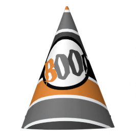 Chapéu De Festa Fonte Assustadora de Halloween Laranja e Preto Lis