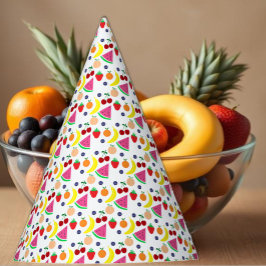 Chapéu De Festa Fruta Dois-tti Frutti 2º Aniversário