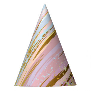 Chapéu De Festa Fundo Rosa Texturizado