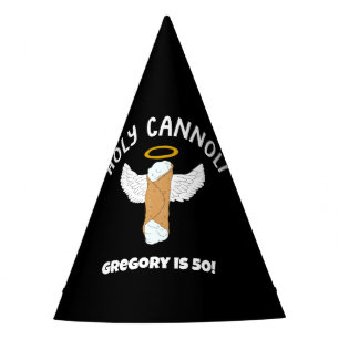 Chapéu De Festa Funny Sagrado Cannoli Partido Britânico Italiano